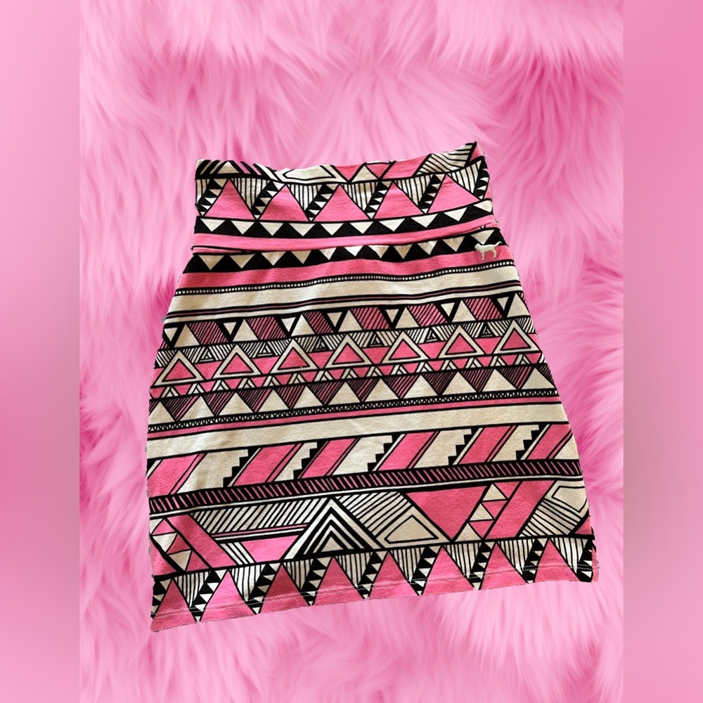 PINK pattern skirt